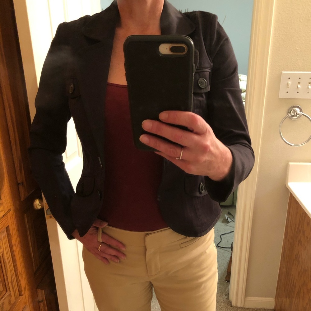 H&M black blazer